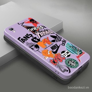 casing Vivo Y1S Y91C VIVO 1820 Y11 Y12 Y15 Y17 Y15s Y15A Y01 Y91 Y93 Y95 Y16 Y02 Y02A Y02T Y02s Phone Case Camera Protection Trendy Brand  Soft TPU Cover 0A22