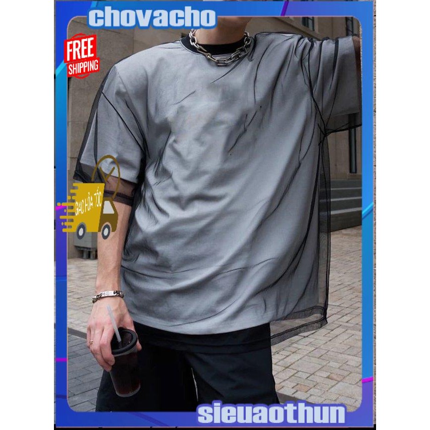 Áo tơ mỏng JELLY ICVCVNI Unisex
