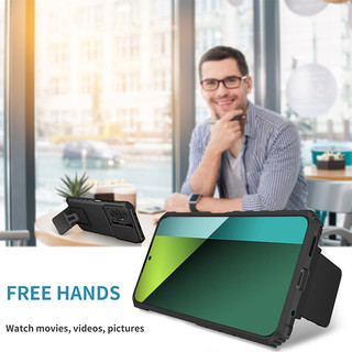 Dành Cho Redmi Note 13 Pro 5G Ốp Lưng Có Trượt Camera Chân Đế Chống Sốc Bảo Vệ Siêu Mỏng