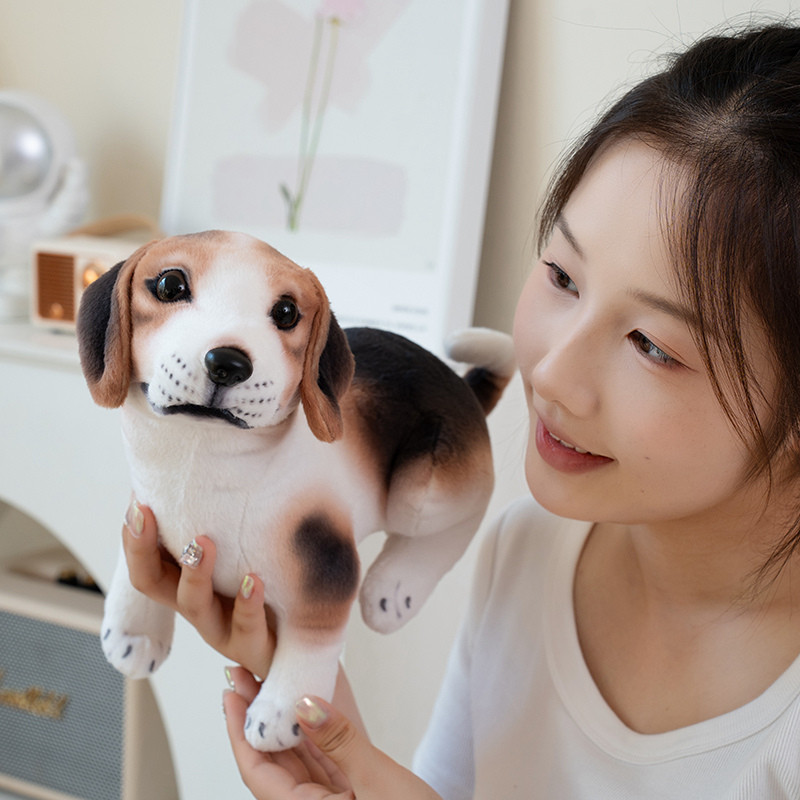 Chó Dễ Thương Sang Trọng Đồ Chơi Kawaii Mô Phỏng Chó Sang Trọng Búp Bê Thú Cưng Vui Nhộn Chó Con Đồ Chơi Nhồi Bông Sáng Tạo Trang Trí Phòng Ngủ Nhà Búp Bê Mềm Mại Cho Bé Búp Bê Làm Dịu Trẻ Em Bạn Gái Quà Tặng Sinh Nhật