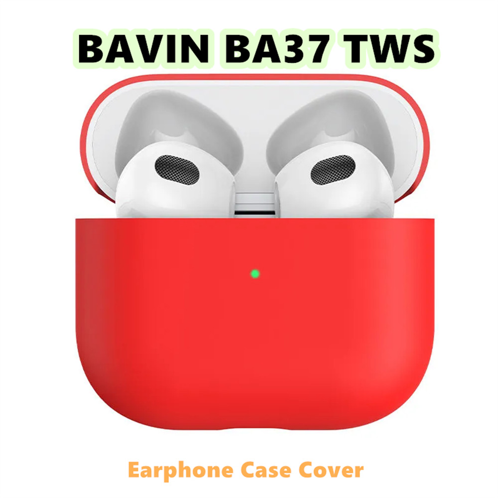 [Ngôi sao tương lai] Dành cho ốp lưng BAVIN BA37TWS dành cho doanh nghiệp Vỏ tai nghe silicon mềm màu trơn