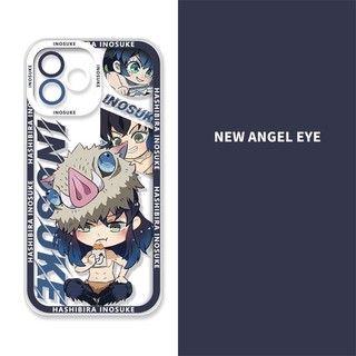 Ốp Điện Thoại Cho Iphone 15 Pro Max 11 12 13 14 Pro Max Vỏ Demon Slayer Kamado Nezuko Tanjirou Zenitsu Inosuke Tokitou Muichirou Anime Dễ Thương Silicone Trong Suốt