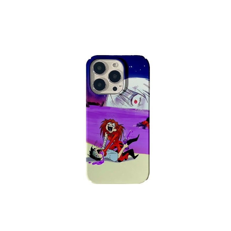 Ốp điện thoại Asuka QYJS giả mạo dùng cho IPhone 7 8 plus 11 12 PRO 13 14 15 16 ProMax 14 15 16PLUS XR XR XSMAX SE phim Vỏ Cứng Chống rơi Anime Vỏ bảo vệ IUYT