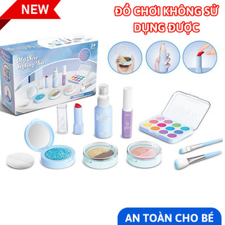 Đồ Chơi Trang Điểm Cho Bé Gái Bunnies Set Đồ Trang Điểm Giả Không Có Màu Đủ Full Bộ Make Up Hiện Đại