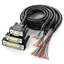 BTM DB9 DB15 DB25 Nam Nữ 9 15Pin Dây Thiết Bị Đầu Cuối Dây Cho DB15 DB25 Cổng Song Song