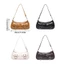 SA Túi đeo nách nữ sành điệu với không gian lấp lánh Túi đeo vai bằng da PU Đảng Satchel Túi xách Phụ kiện thời trang thông thường