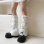 GODD Đệm Nhiệt Chân Ấm Áp Cho Nữ Ấm Áp Thời Tiết Lạnh Puffer Chia Boot Có Vòng Dây Rút Không Chân Dài Như vậy