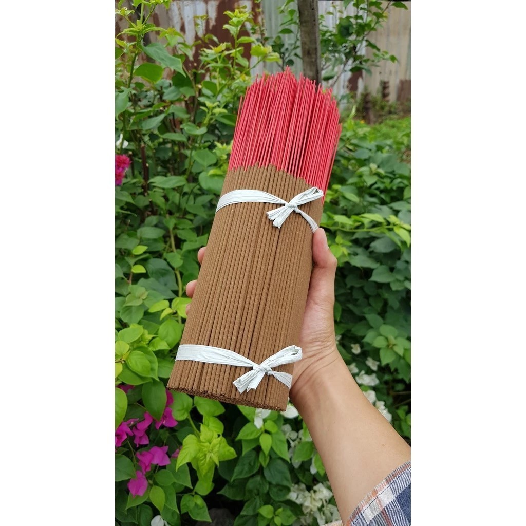 Nhang Quế Sạch Thơm Nhẹ Dịu, ít Khói - Không Hóa Chất, Không Đậu Tàn.