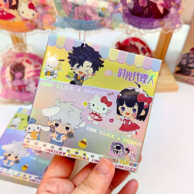 Link Click Blind Box Set Huy hiệu Móc khóa Charms (10 CÁI Full Box) | Quà tặng Anime Merch bí ẩn ❈ ✷ ❈ ❥