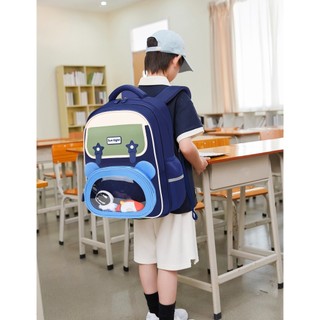 SUN EIGHT - 22260 Balo học sinh Cấp 1 siêu nhẹ, chống gù, chống thấm nước