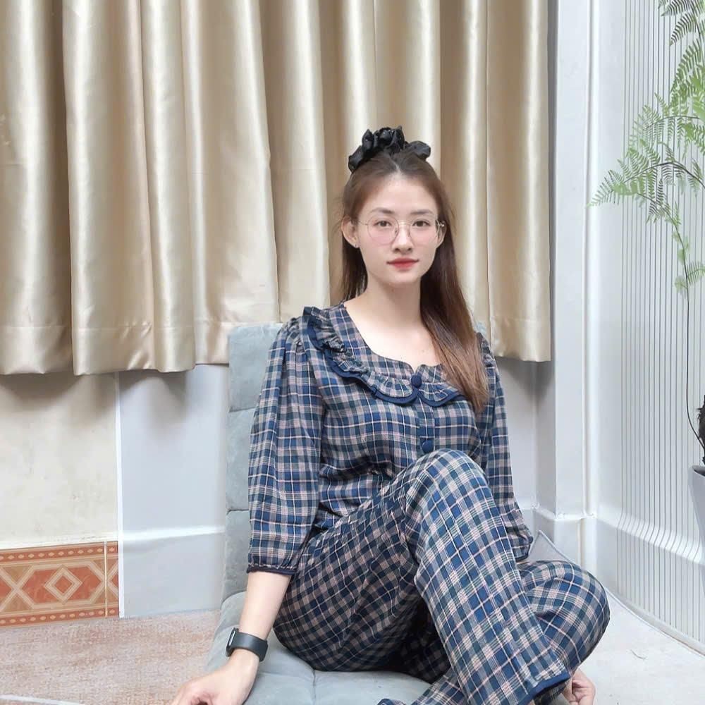 [ Xã Kho ] Đồ bộ lụa mango tay lỡ quần dài áo chích ly từ 40 đén 67kg