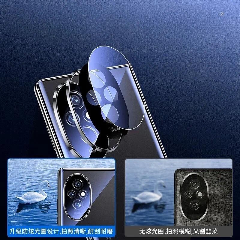 360 Full Kim Loại Từ Tính Dành Cho Honor 200 300 400 Pro Kính Hai Mặt Điện Thoại Dành Cho Honor200 Honor 200Pro Bảo Vệ Ống Kính