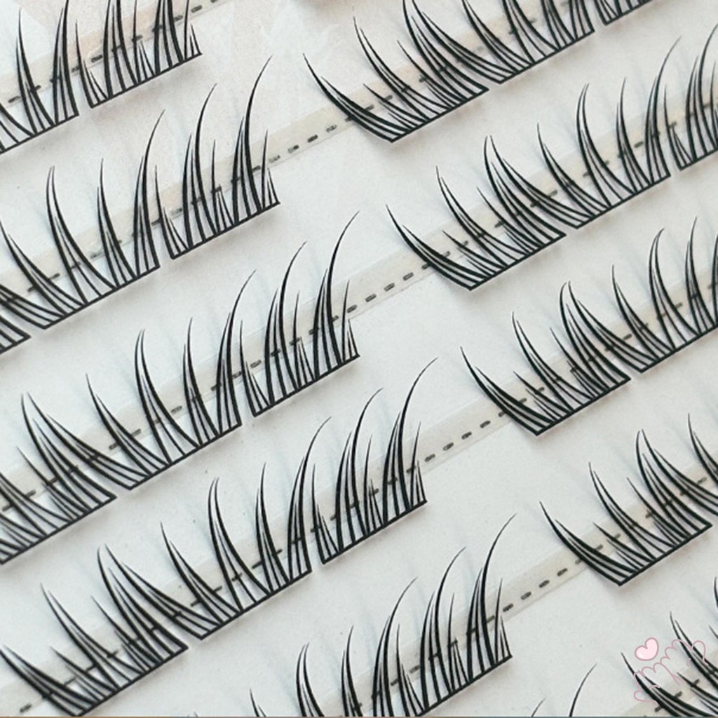 IOIIK 10 hàng-- 9-11mm C Curl Anime Lashes Keo dán / Keo dán Phong cách miễn phí Lông mi alse để làm việc Sinh nhật Tiệc và Du lịch