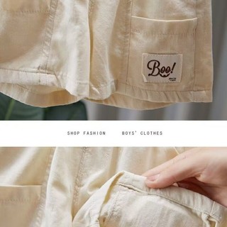Quần Short Bé Trai 2025 Mới Mỏng Nguyên Chất Cotton Quần Thể Thao Bé Mùa Hè