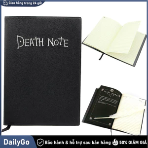 Sổ Death Note - sổ anime/sổ note/sổ da/Cuốn Sổ Tử Thần Anime/Manga Death Note [Có hộp và tặng kèm bút lông, kẹp sách]