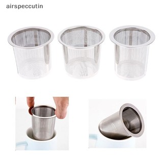 Airspecutin Lưới Trà Máy Lọc Lá Lọc Rò Rỉ Sàng Cốc Kim Loại Thép Không Gỉ EN