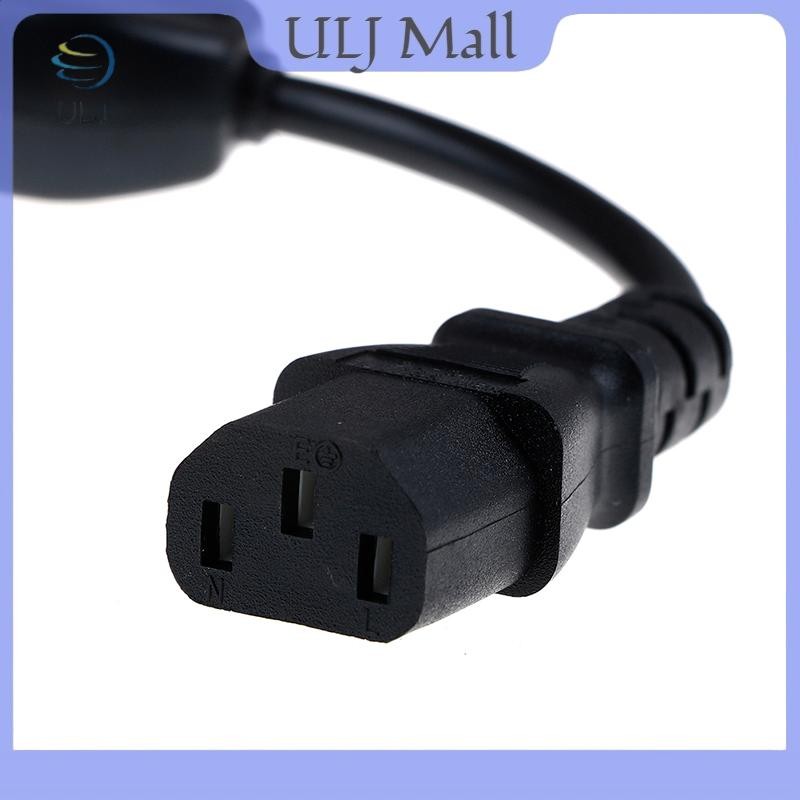 Cáp dây nguồn UPS ULJ 1Pc PDU, IEC 320 C14 đến C13 có bật / tắt 30cm.