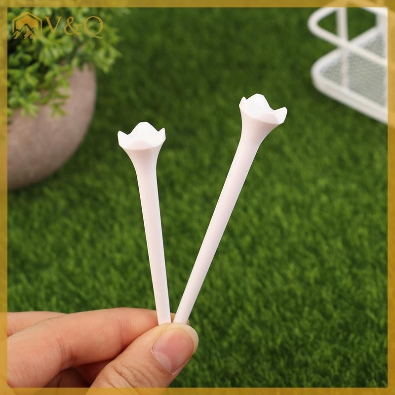 Littleloves1 10 Chiếc 70 Mm 83 Mm Chiều Dài Tee Nhựa Golf Tee 4 Móng Vuốt Nhựa Golf Tee Phụ Kiện Golf Cho Golfers EN
