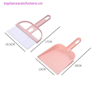 Toplanswatchstore Bộ đa năng có xẻng rác dùng để làm sạch máy tính để bàn Bộ cọ bụi Bàn chải bàn chải bàn phím Bàn chải VN