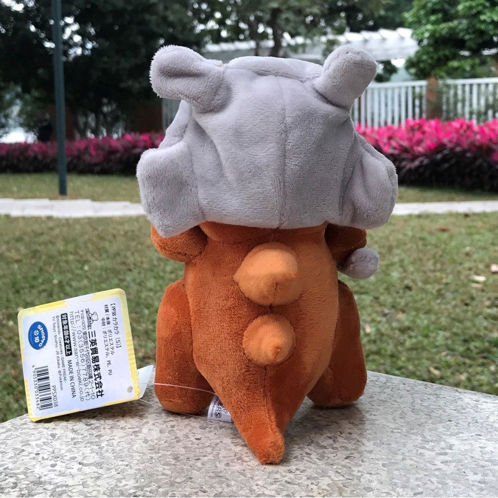 YT4 18cm Pokemon Center Bỏ Túi Quái Vật Mặt nạ Cubone 6.5 "Sang Trọng Đồ Chơi Trẻ Em Đồ Chơi Quà Tặng Sinh Nhật