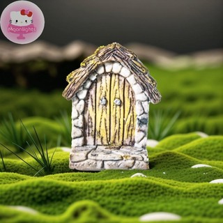 Moonlights 3 Chiếc Cửa Gỗ Nhỏ Khung Ảnh Phụ Kiện Mộc Mạc Nhựa Thủ Công Phong Cảnh Naments Trang Trí Nhà Cây Stump Đồ Trang Trí EN