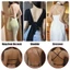 Áo ngực vô hình dành cho nữ AWNGD, Áo ngực Cotton U Plunge Nylon thoáng khí, Backless Không khung thép Brassiere Nữ Cô gái