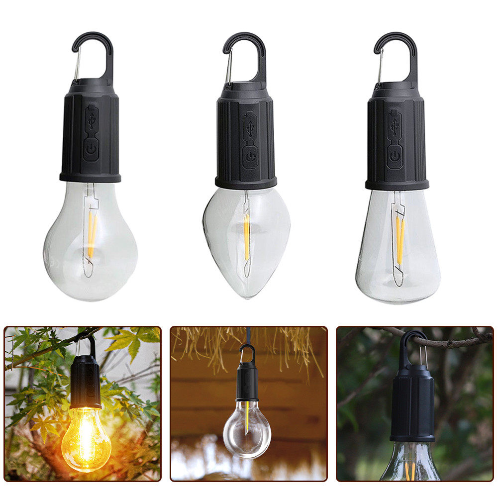 <cosyh>Camping Lantern 1pc 400mAh Lithium Battery TYPE-C Warm Light New Camping