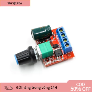 【COD】Mạch Điều Khiển Động Cơ PWM Mini – 4.5V Đến 35V, 5A, Công Suất 90W, Điều Tốc Cho Quạt, Motor DC