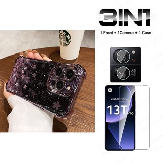 Ốp Lưng Hoa Bầu Trời 3 In1 Cho Oneplus Ace 3 Pro 3V Ace 2 Pro Racing 11 12 12R Oneplus Ace3Pro Ốp Lưng Điện Thoại Mềm Chống Rơi Vỏ Bảo Vệ Dễ Thương 9FLY FO9S