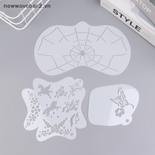 [Mới] Khuôn mặt nghệ thuật cơ thể Giấy nến sơn có thể tái sử dụng cho người lớn Trẻ em Hoa văn dễ sử dụng cho các bữa tiệc Dụng cụ trang điểm.