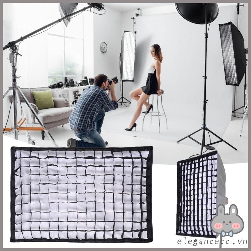 Lưới ELEGA Lưới Tổ Ong Softbox Lưới 50x70 22x90 60x90 70x100 35x120 80x120 50x130 35x160 40x40 50x50 60x60 70x70 80x80