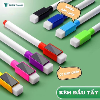 Set Bút Lông Bảng Trắng Có Nam Châm - Bút Viết Bảng Xóa Khô, Nét Mịn, Màu Sắc Tươi Sáng, Dễ Dàng Lau Chùi