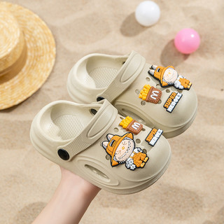 Dép lỗ trẻ em hình Labubu dễ thương–dép mềm nhẹ chống trượt, co giãn tốt, bền đẹp cho bé trai bé gái