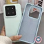 Ốp điện thoại silicon lỏng giả cho Xiaomi 14T 13T 12 12S 12X Pro Lite 5G 4G Vỏ mềm chống sốc màu kẹo đơn giản dễ thương