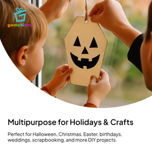 20 Miếng Gỗ Thẻ Quan Tài Cắt Giá Tranh Nhãn Halloween Quan Tài Thủ Công Cho Sinh Nhật Tấm Cửa Tường Lễ Tạ Ơn