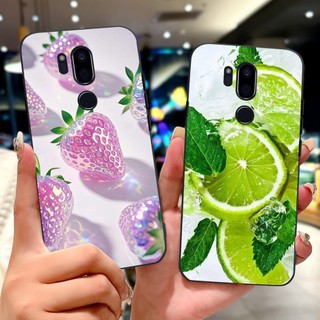 Dành Cho LG G7 ThinQ Ốp Lưng LM-G710 G710 Bao Sang Trọng Rồng Sư Tử Hoạt Hình Silicon Mềm Ốp Lưng Điện Thoại Cho LG G7 Plus LM-G710N G7 + Ốp Lưng