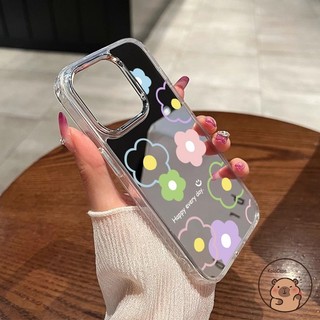 Dành Cho Infinix Hot 70 60i 60 Smart 20 10 Pro Plus Edge Note 60 Pro Itel S25 Ultra A80 Pixel 10A Ốp Điện Thoại Gương Trang Điểm Dễ Thương Dopamine Mạ Hoa Nhiều Màu Sắc Vỏ Mềm