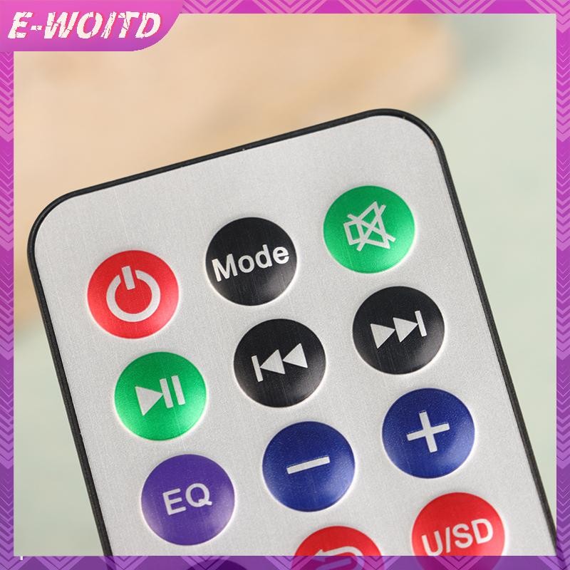 Bộ điều khiển từ xa đa năng E-WOITD cho bảng khuếch đại công suất giải mã loa siêu trầm USB có thẻ kỹ thuật số HNVN