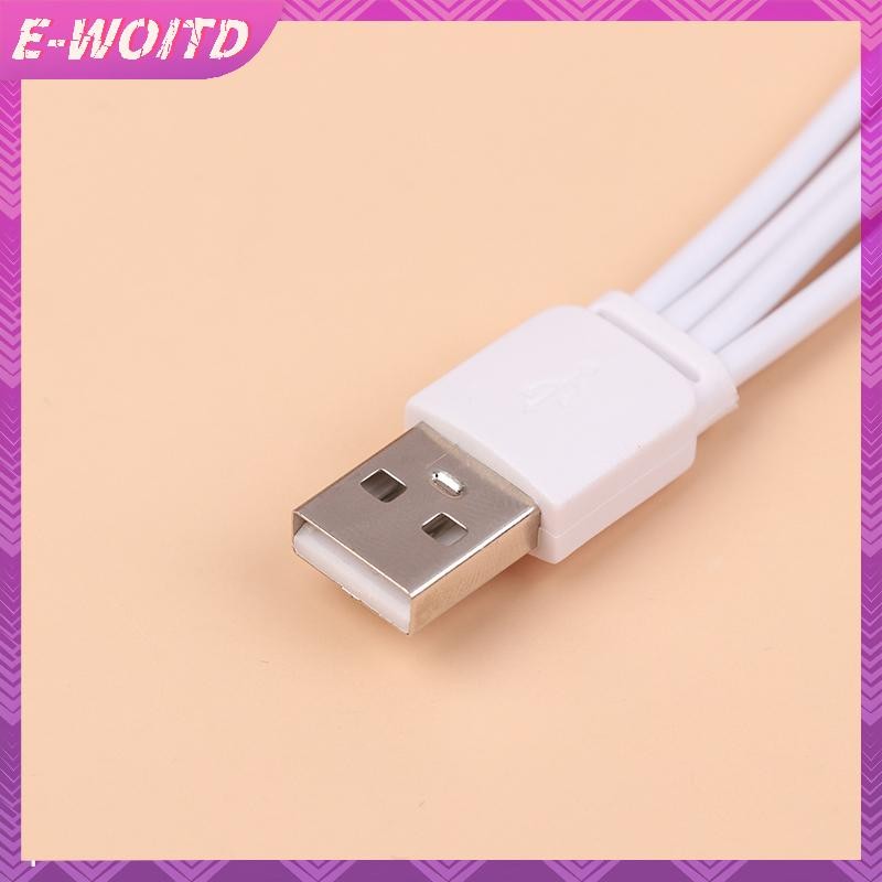 E-woitd 20CM Cáp Sạc USB C 4 Trong 1 4 Cổng USB Bộ Chia Cáp Sạc Loại C Kết Nối Cho Điện Thoại Di Động Điện Thoại Thông Minh Máy Tính Bảng HNVN