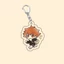 SQ3 Haikyuu!! Móc Khóa Acrylic Hinata Shoyo Cặp Đôi Mặt Dây Chuyền Hoạt Hình Túi Phụ Kiện Anime Ngoại Vi QS3