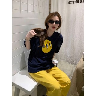 Áo Thun Nữ 100% Cotton Dáng Oversize Baggy - Xu Hướng Thời Trang 2025