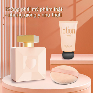 【BabyJoy】Bộ Đồ Chơi Mô Phỏng Trang Điểm,Set Make Up Giả Không Màu,An Toàn Tuyệt Đối,Thúc Đẩy Sáng Tạo Cho Bé