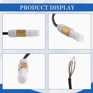 Đầu dò cảm biến nhiệt độ và độ ẩm chống nước SHT30 Cảm biến giám sát môi trường nhiệt độ và độ ẩm kỹ thuật số