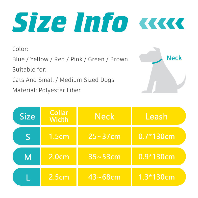 HamshMoc Chó Mèo Dây Xích Combo POM Khóa Kích Thước Điều Chỉnh Chống Rỉ D-Ring Tòn Rối-Free Rotator Thoải Mái Grip Polyester Dệt