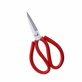 Kéo Cắt Gà Cán Đỏ Sắc Bén 23cm,Kéo Làm Bếp Đa Năng Cán Bọc Nhựa Đỏ