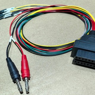 Công cụ chẩn đoán OBD2 Bộ chuyển đổi OBD ECU Pinout Cáp Tricore Đầu nối công tắc 12V