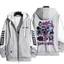 SY3 Arcane Liên Minh Huyền Thoại JINX anime Dây Kéo Áo Khoác Áo Unisex Top YS3