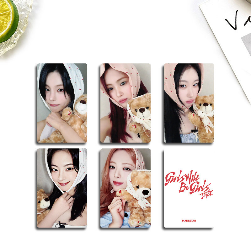 2-7 Cái / bộ ITZY Girls Will Be Girls Album Lomo Card Yeji AIR STARRIVER GOLD JYP YES24 Algorhythm Photocards MAKESTAR Chaeryeong Yuna Lia Ryujin Kpop Bưu Thiếp YM