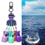 METUBE Mực Jig Mồi Bảo Vệ, M + Kích Thước M Mũ Dụ Webfoot Bạch Tuộc Egi Móc Bao Da, Mồi Bảo Vệ Bao Da Carabiner Bao Gồm Phụ Kiện Biển Câu Cá Biển Sâu
