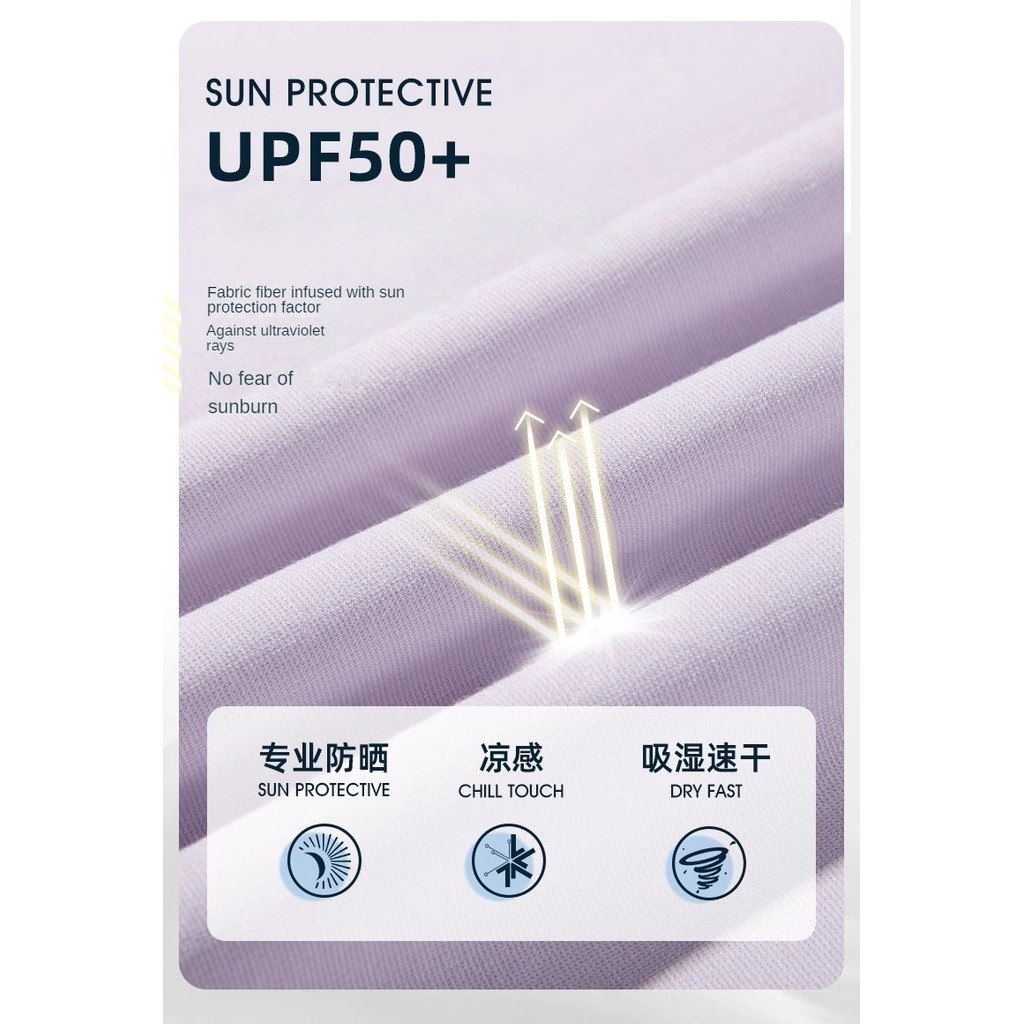 Ảnh Áo thun thể thao khô nhanh CAMEL CROWN Chống nắng mát mẻ UPF50 + Nam và Nữ chạy bộ tay ngắn 4